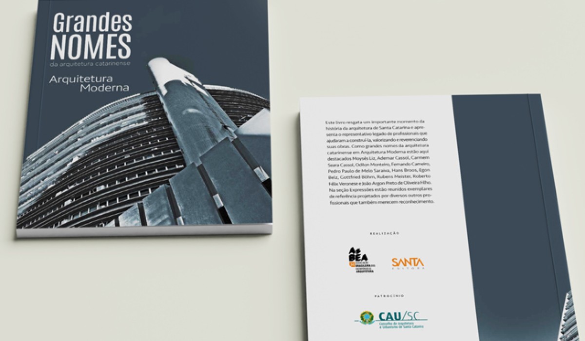 Livro apresenta os Grandes Nomes da Arquitetura Catarinense em Arquitetura Moderna